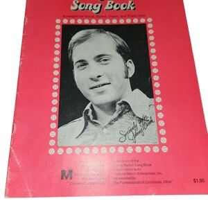 Johnny Bench Vintage Song Book 1971